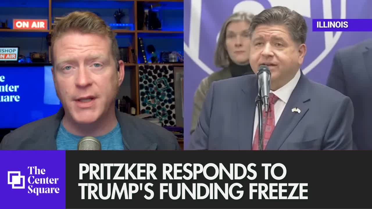 Pritzker responds to Trump's funding freeze for Illinois
