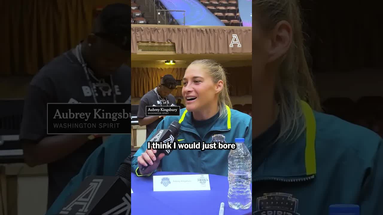 What topic would NWSL players present on for an hour? | #nwsl #soccer