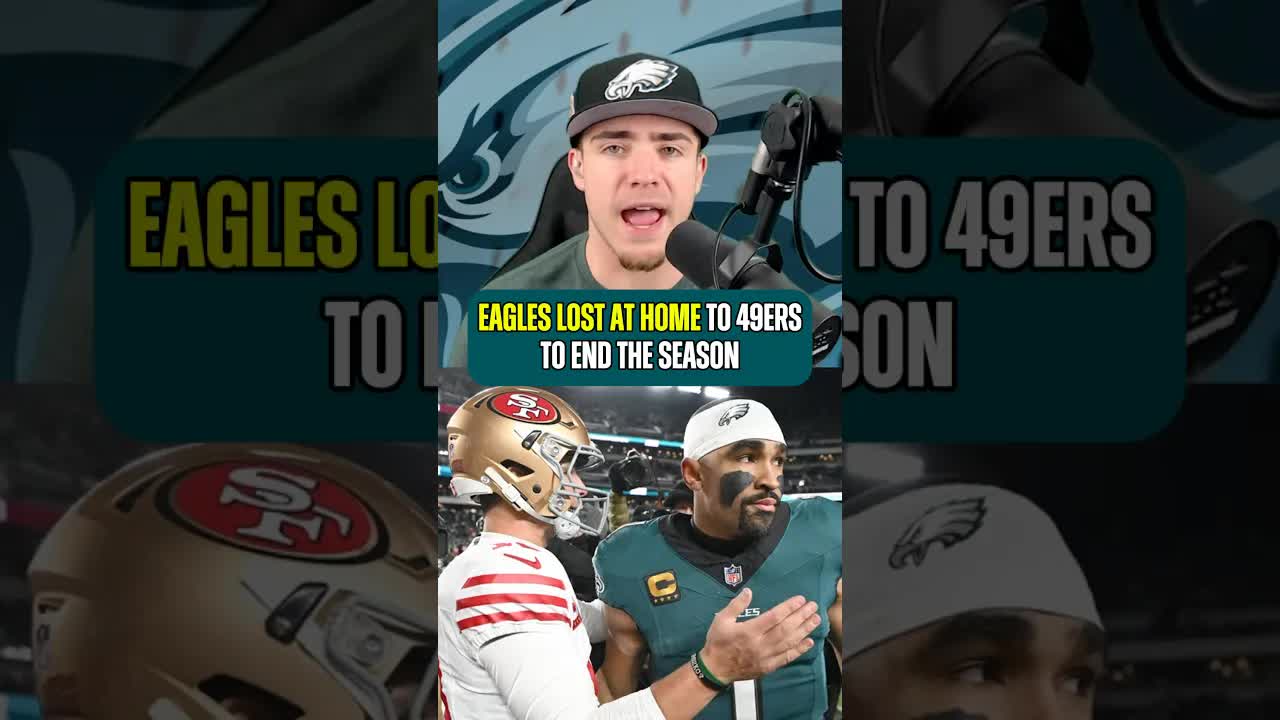 The #Eagles LOSE At Home In Heartbreaking Fashion, Ending A Rocky Season #philadelphiaeagles #nfl episode artwork