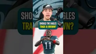 Should The Eagles TRADE AJ Brown After Wild Card Loss? 👀 #philadelphiaeagles #eaglesnews #nfl
