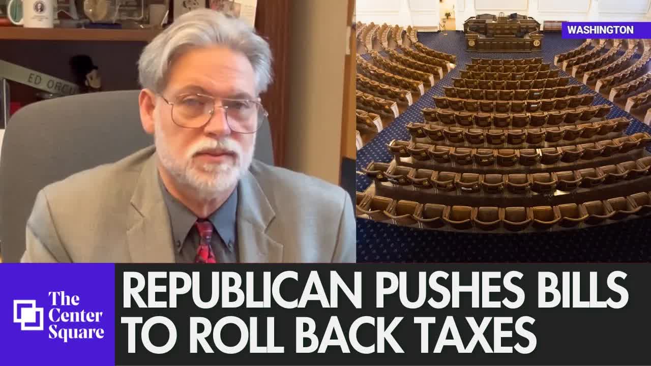 Washington republican pushes bills to roll back taxes