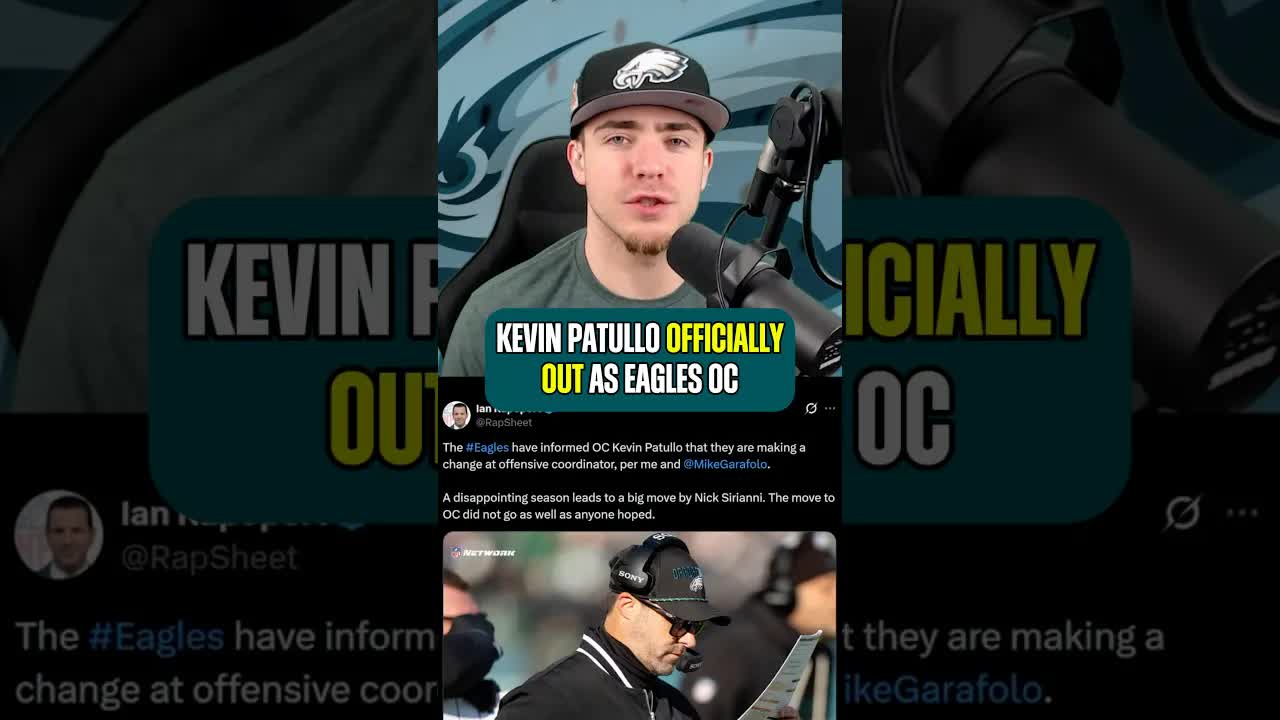 The #Eagles FIRE Kevin Patullo After One Season As Offensive Coordinator! #philadelphiaeagles #nfl episode artwork