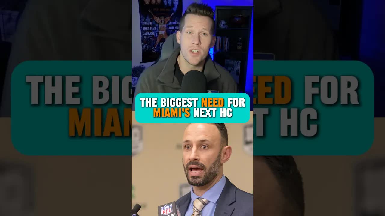 This is the ONE THING the #dolphins need at head coach to set themselves up for long term success