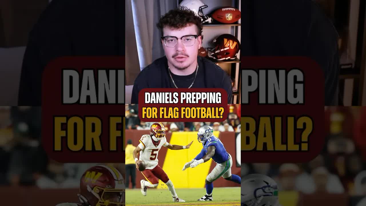 The #Commanders QB is doing some fun things this offseason. #washingtoncommanders #jaydendaniels episode artwork