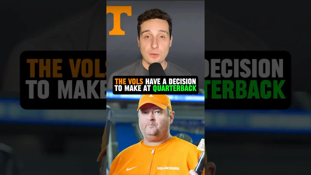 Time is running out in the portal the #Vols 2026 QB may already be on the team 👀 #football #edit