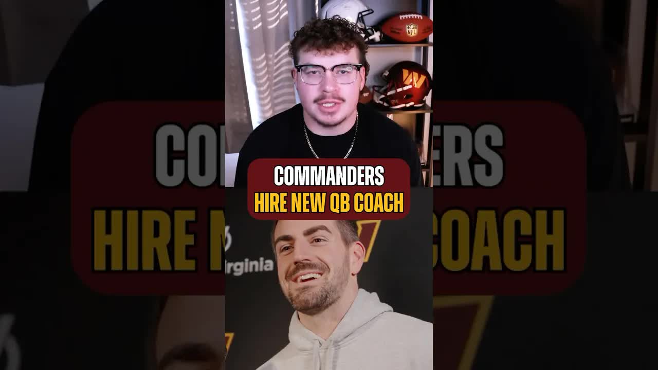The #Commanders new QB coach already has a strong connection to the organization. #nflcoaches #nfl episode artwork