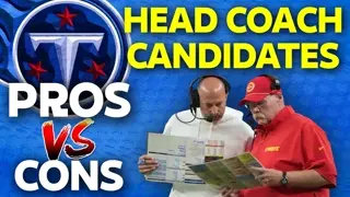The Pros vs Cons of Tennessee Titans' HC Candidate Matt Nagy