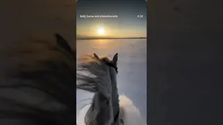 Chasing the sun 🔥❄️