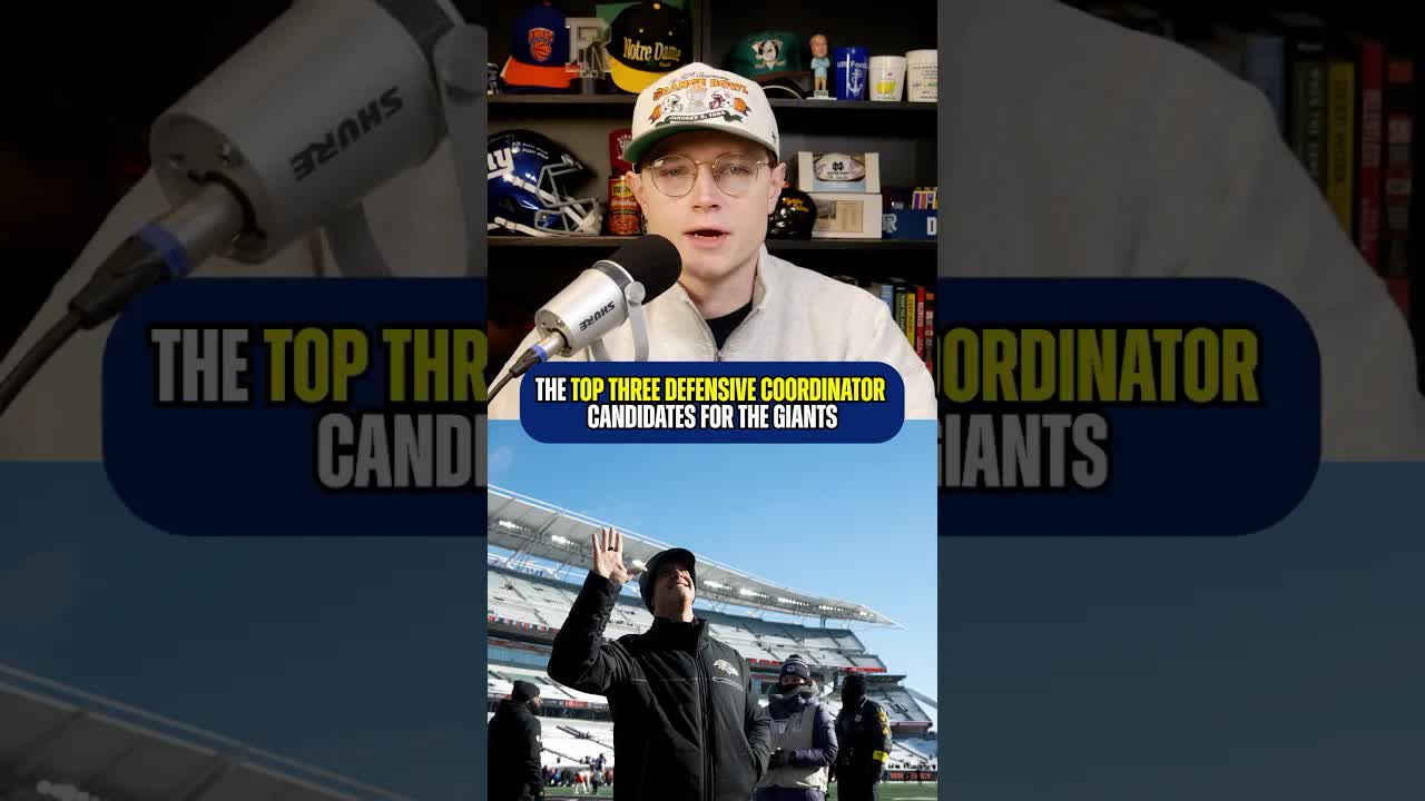 Who do YOU want to be the #Giants next DC? #atozsports #newyorkgiants #nflcoaches #johnharbaugh #nfl episode artwork