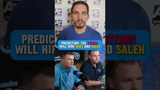 The #titans chess moves leads to bold head coach prediction between Matt Nagy and Robert Saleh
