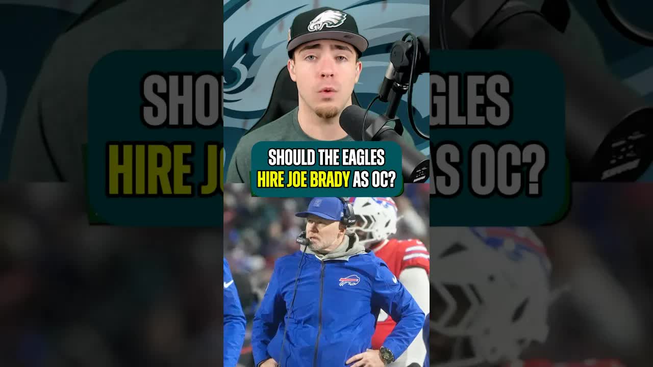 Joe Brady Would Be A SNEAKY GOOD Hire As The #Eagles Next OC #philadelphiaeagles #eaglesnews episode artwork