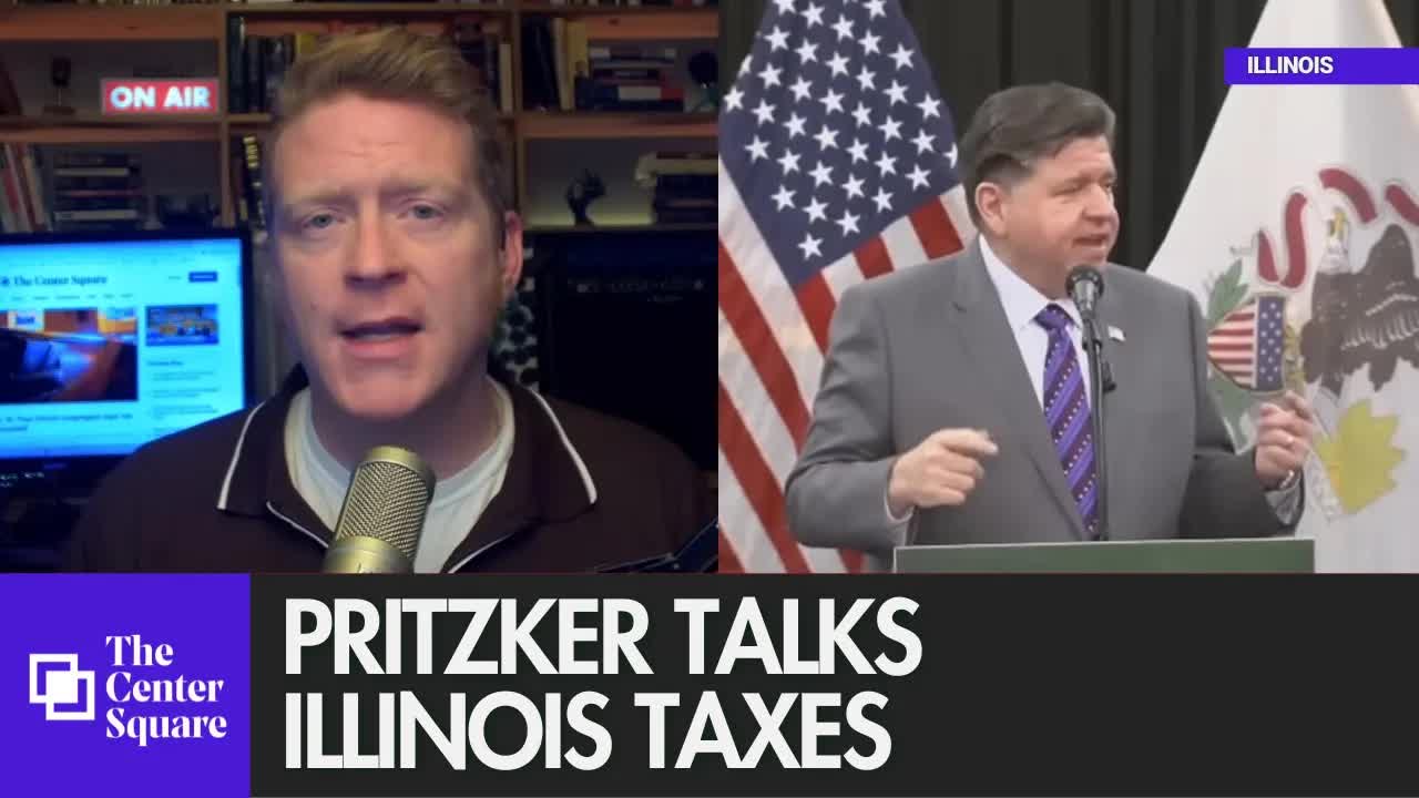 Pritzker talks Illinois taxes increases, future of Chicago Bears