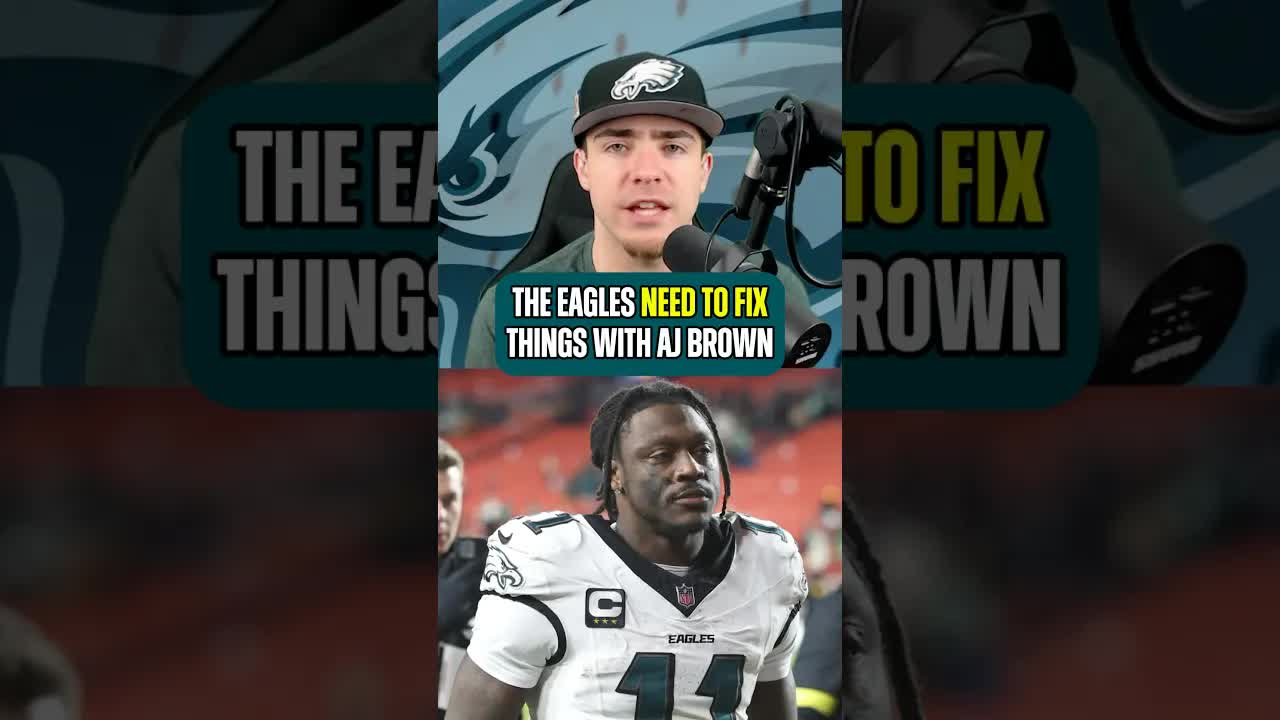 The #Eagles Have To Figure Things Out With AJ Brown This Offseason #philadelphiaeagles #nflnews episode artwork