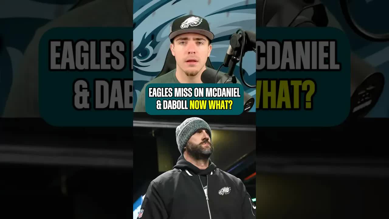 The #Eagles Must Act Quick After Striking Out On Mike McDaniel & Brian Daboll #philadelphiaeagles episode artwork