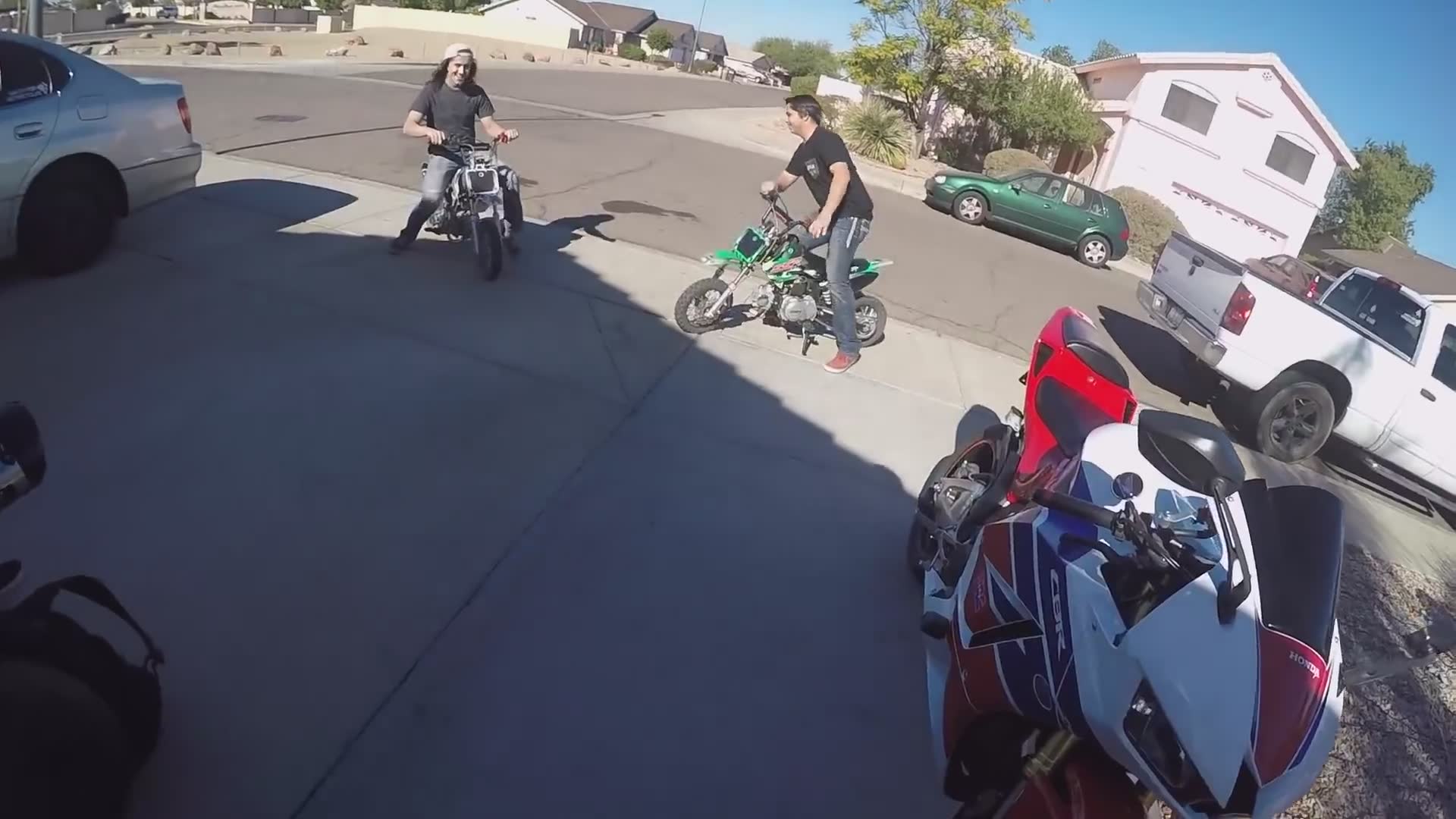 Miniature motorcycle first experience