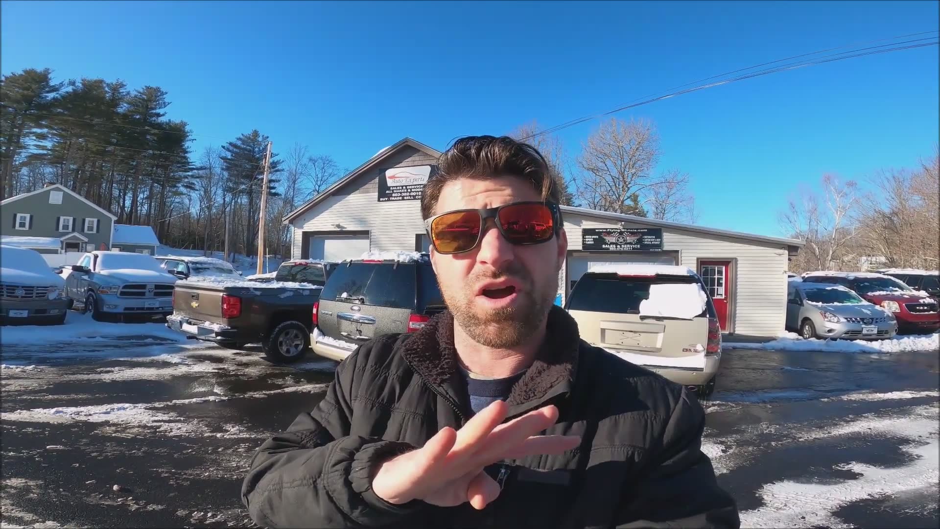 Four hundred horsepower SUV flip project