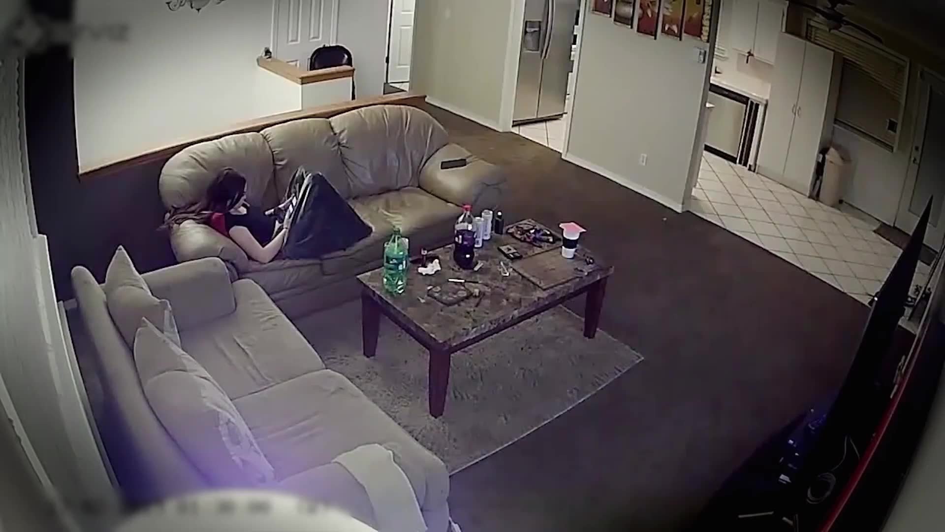 Real break-in video analysis
