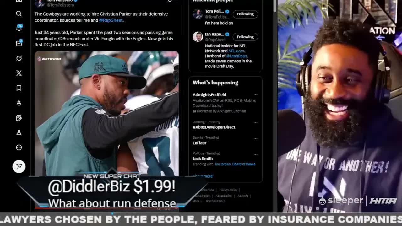 Copy of Breaking news Cowboys Christian Parker as the NEW DC Coaching THOUGHTS