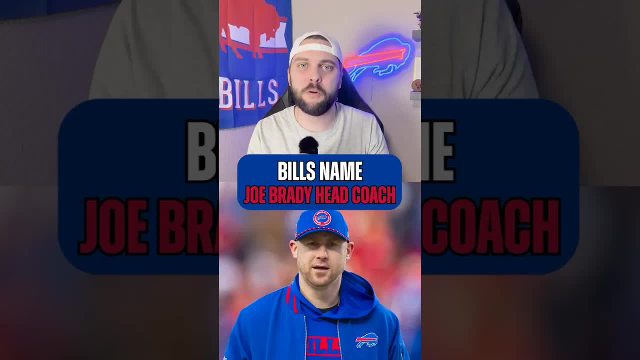 The #Bills have found their guy. #atozsports #buffalobills #joebrady #joshallen #nfloffseason