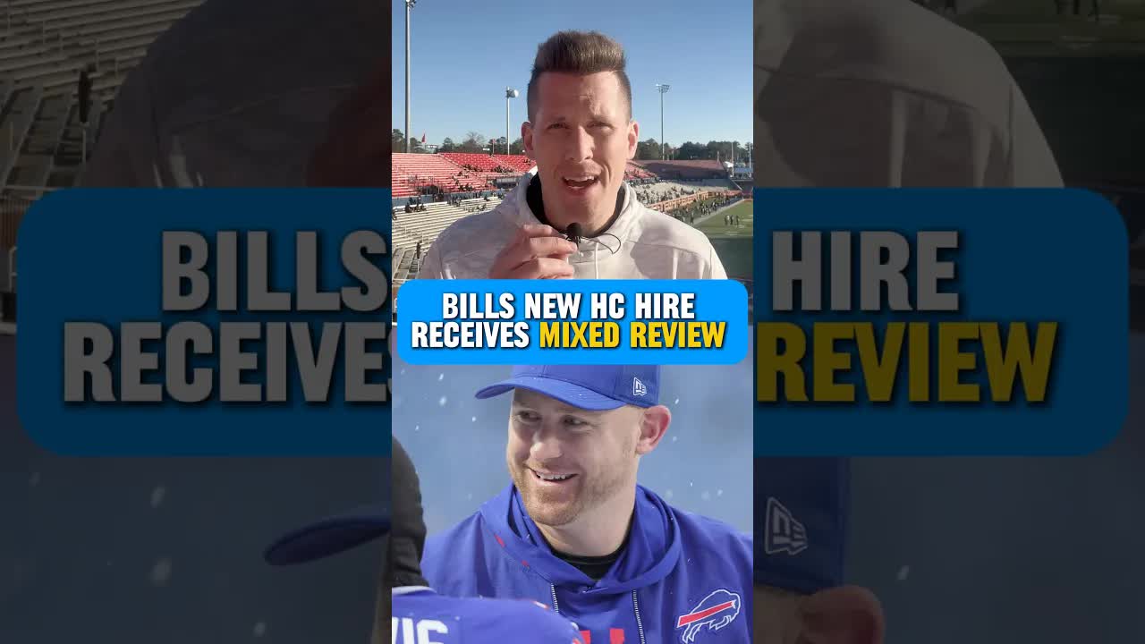 The #bills decision to hire an in house option in Joe Brady is met with very mixed emotions…