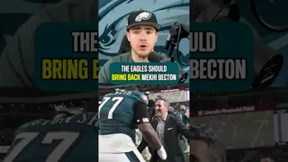 The Return Of Mekhi Becton Could Give The #Eagles OL The Boost It Needs 👀 #philadelphiaeagles #nfl