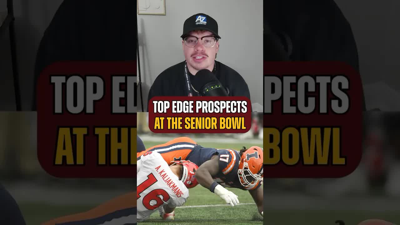 The #Commanders should keep a close eye on these guys. #nfldraft #seniorbowl #atozsports #nfl episode artwork