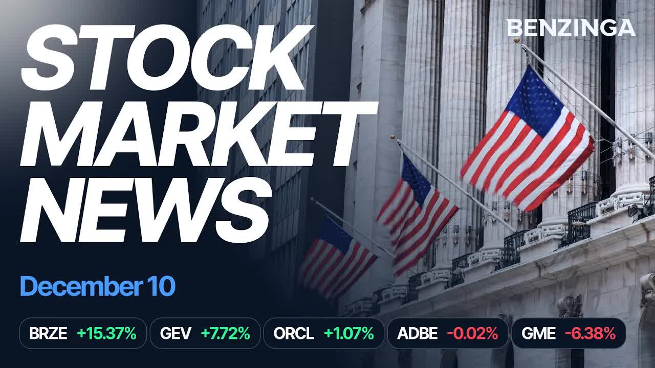 Stock Market News Today | Nasdaq, S&P 500 Futures Gain As Investors Await Fed | Dec 10, 2025