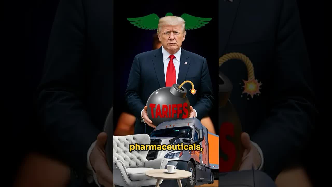 Trump’s Tariff Bomb: 100% On Pharmaceuticals 😬