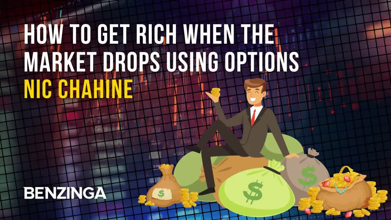 How to Get Rich When the Market Drops Using Options with Nic Chahine