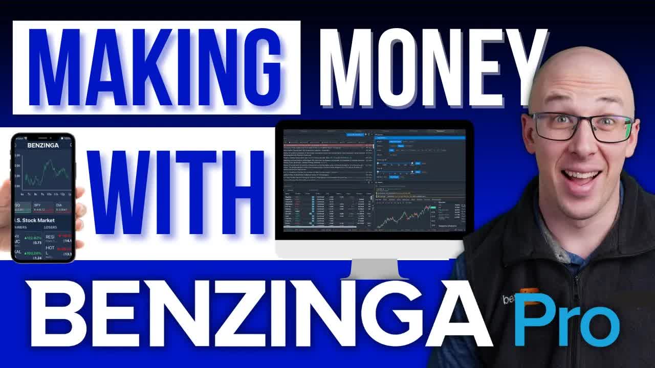 Best Trading Strategy Setups | Making Money With Benzinga Pro