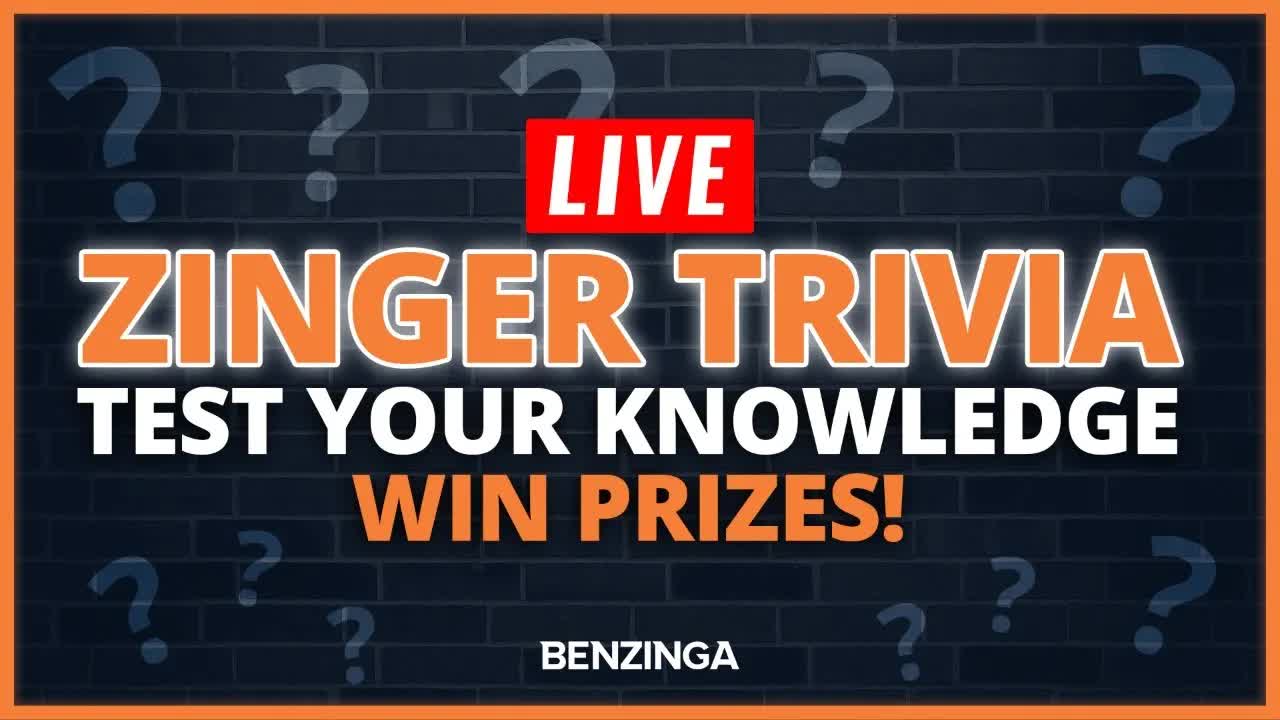 Zinger Stock Trivia | Stock Market Live 🚨