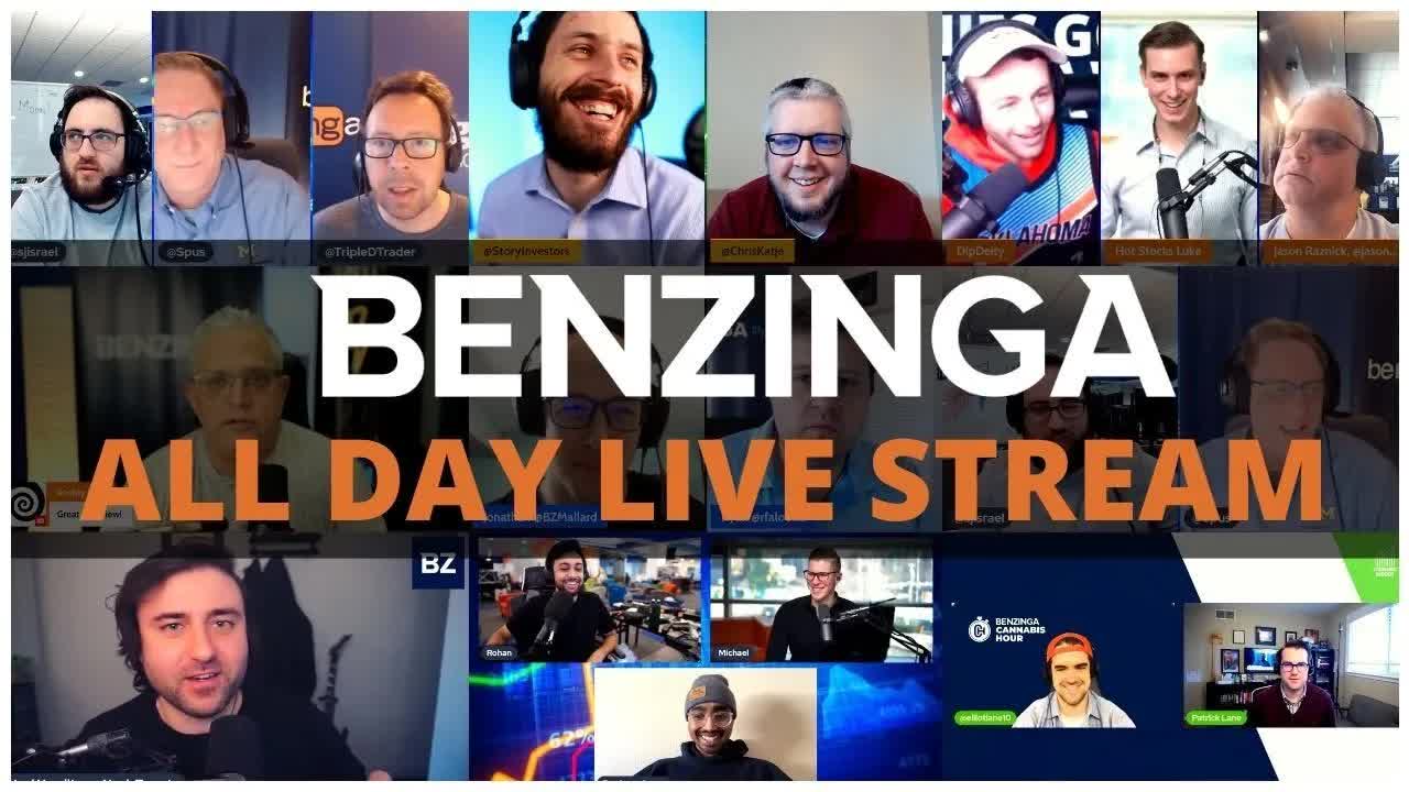 Benzinga 4/8 Afternoon Stream | Benzinga Stock Market Live