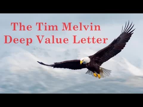 Tim Melvin, Author of the 'Tim Melvin Deep Value Letter' - #PreMarket Prep for August 15, 2014