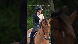 Latest obsession: technical riding shirts from @equestrianclubshop 🤩😎🐎💯