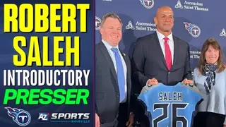 Titans new HC Robert Saleh: Introductory Press Conference, excited to get to work with QB Cam Ward