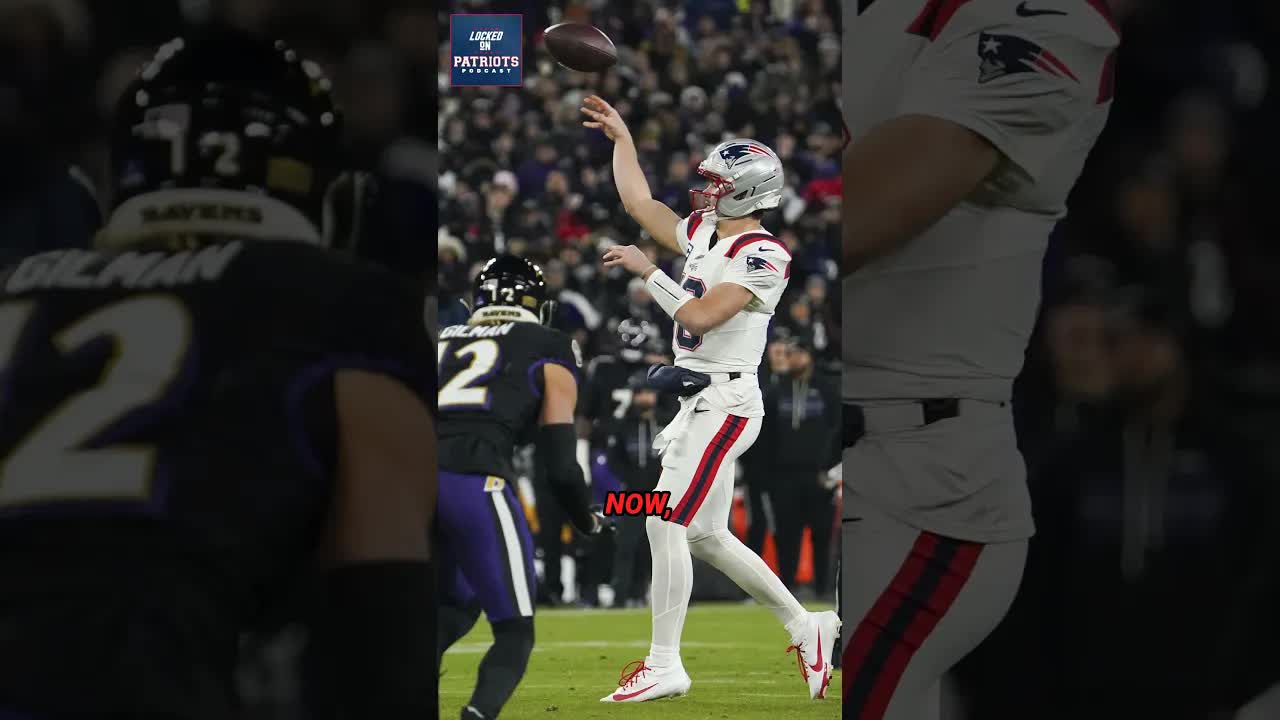 Drake Maye was ABSURD in the Patriots’ 4th-quarter comeback 😳 #drakemaye #patriots #nfl