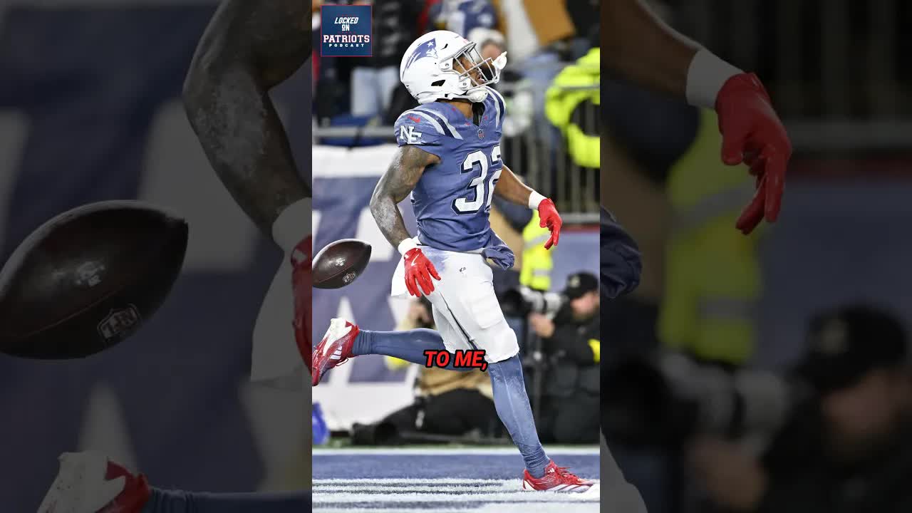 How Should the Patriots USE TreVeyon Henderson Going Forward? 👀 #treveyonhenderson #patriots #nfl