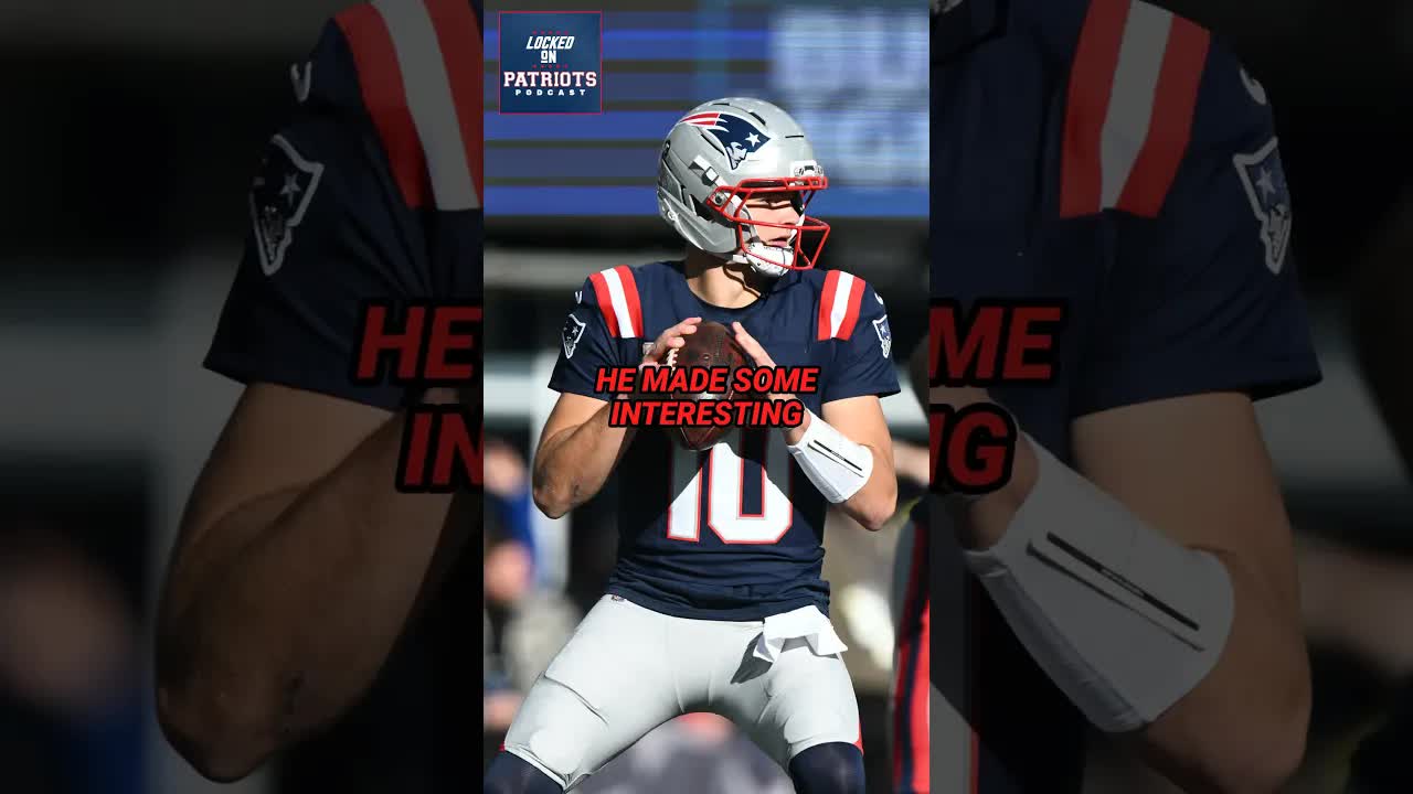 Can Drake Maye REBOUND After Struggling vs Atlanta? 😳 #drakemaye #patriots #nfl #newenglandpatriots