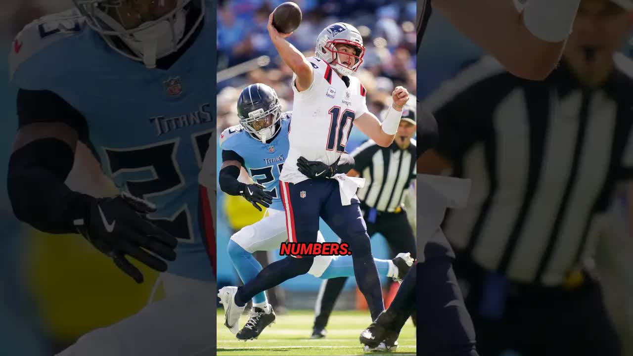 Drake Maye Looks Like a STAR in His Second NFL Season 😳 💪 #drakemaye #patriots #nfl