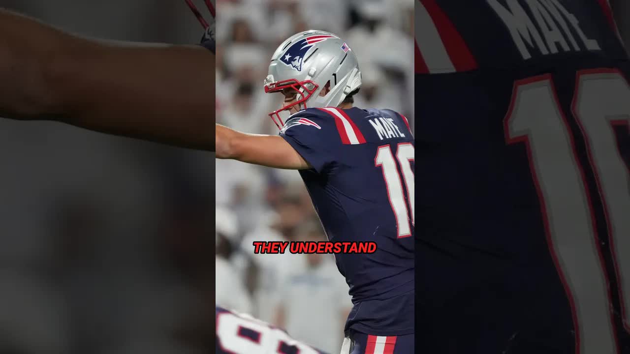 DRAKE MAYE Made a STATEMENT on Sunday Night Football 👀 #drakemaye #nfl #newenglandpatriots #patriots