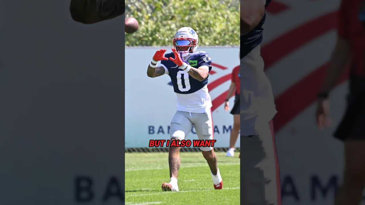 Don’t Expect Gonzalez to FIX Everything in New England 😳 #christiangonzalez #patriots #nfl