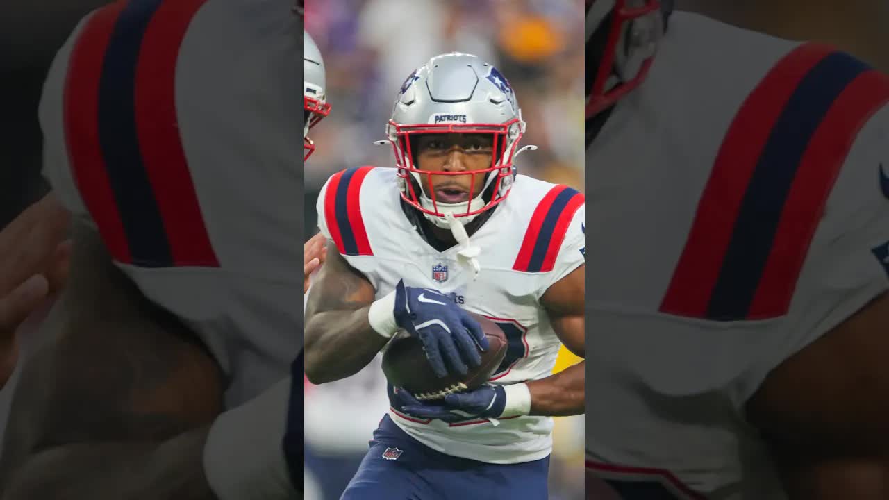 The Patriots Might Just RIDE TreVeyon Henderson All Season 💥 #treveyonhenderson #patriots #nfl