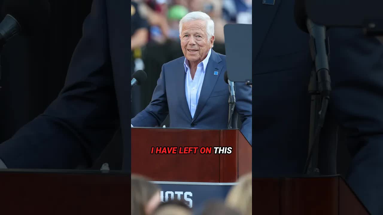 Robert Kraft Driving New England’s Aggressive Approach? 🤔 #robertkraft #nfl #patriots