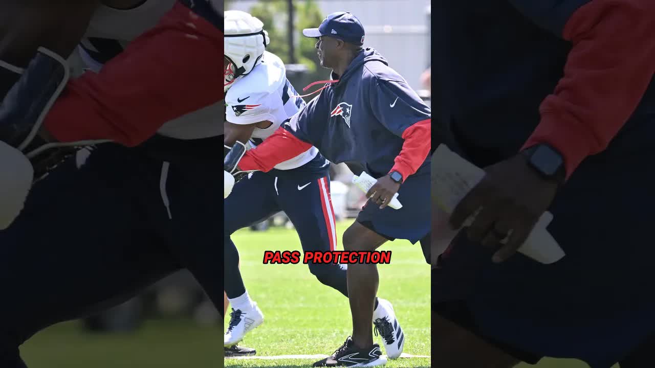 Rookie RB ALREADY Turning Heads in New England 😳🏃‍♂️ #treveyonhenderson #newenglandpatriots #nfl