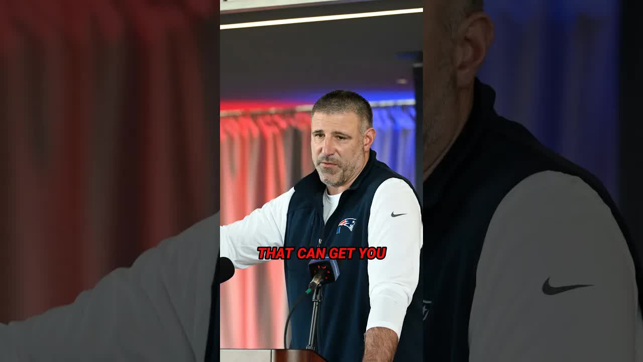 Mike Vrabel = GAMECHANGER for New England 🧠⚡ #newenglandpatriots #patriots #mikevrabel #nfl