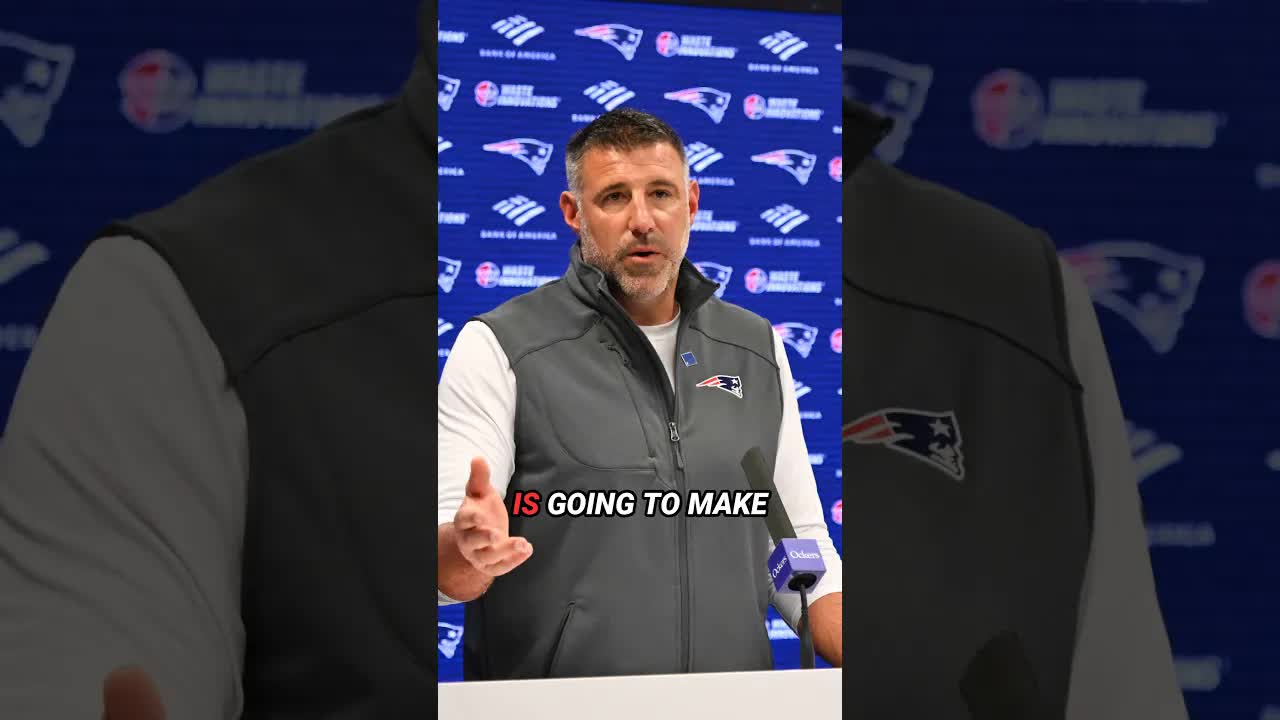 The PATRIOTS Got It RIGHT With Mike Vrabel 🔥 #newenglandpatriots #mikevrabel #patriots #nfl