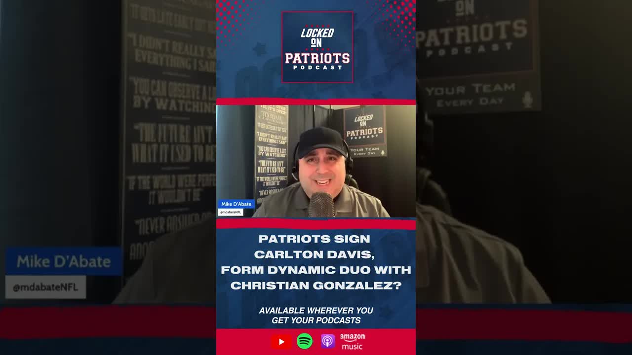New England Patriots Forming DYNAMIC DUO with Carlton Davis, Christian Gonzalez Cornerback Tandem?