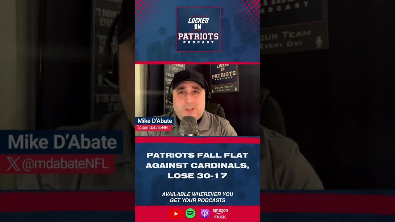 New England Patriots Fall Flat, Lose to Arizona Cardinals 30-17