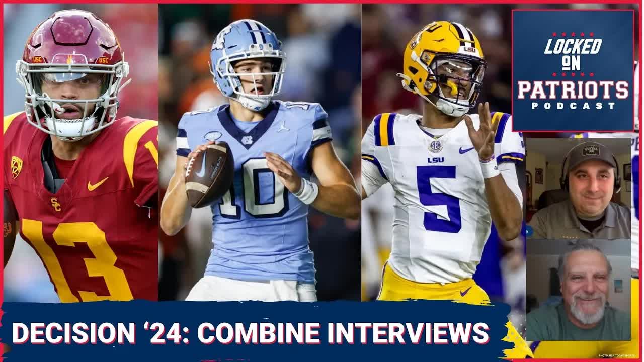 New England Patriots: Drake Maye, Jayden Daniels, Caleb Williams at Combine,  J.C. Jackson Released