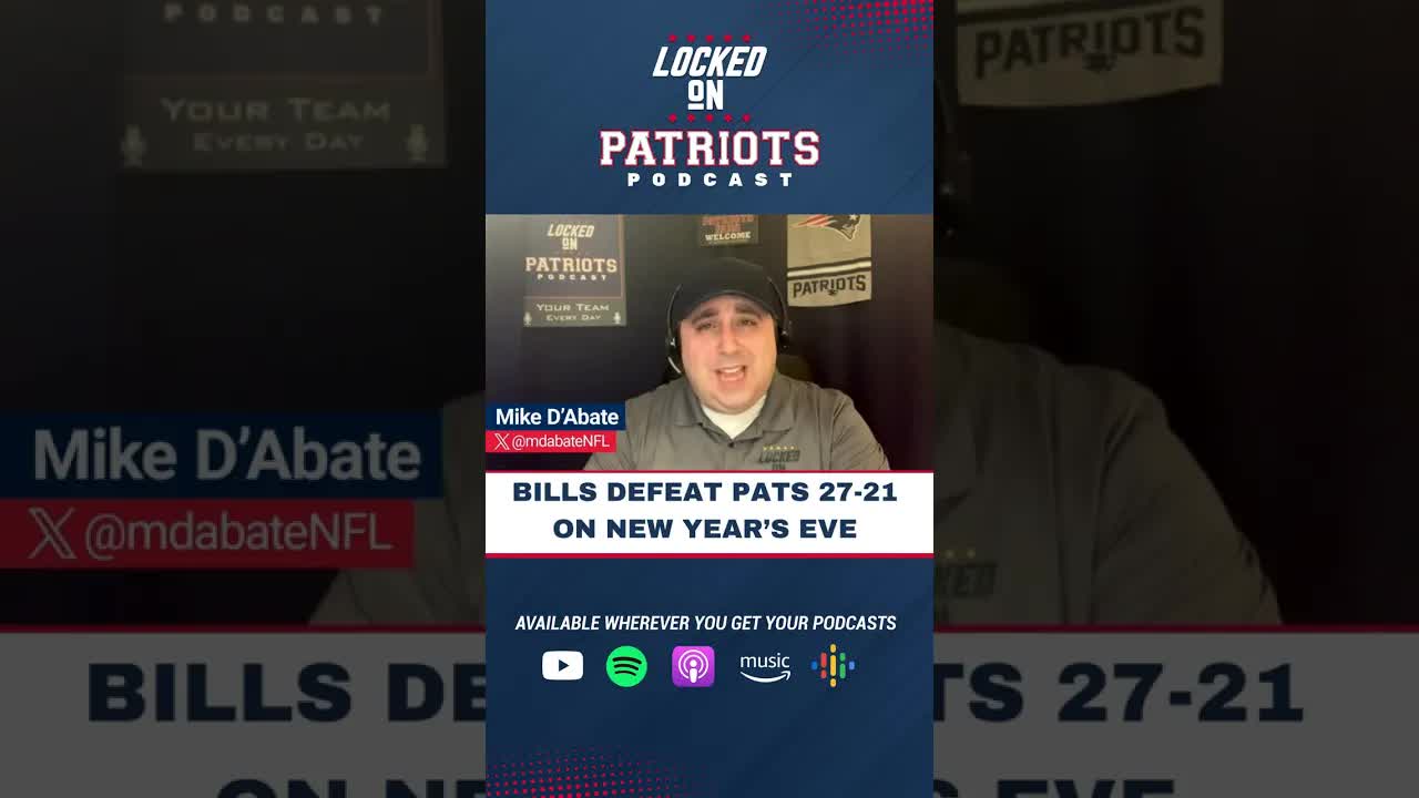 New England Patriots Fall to Buffalo Bills 27-21 on New Year’s Eve